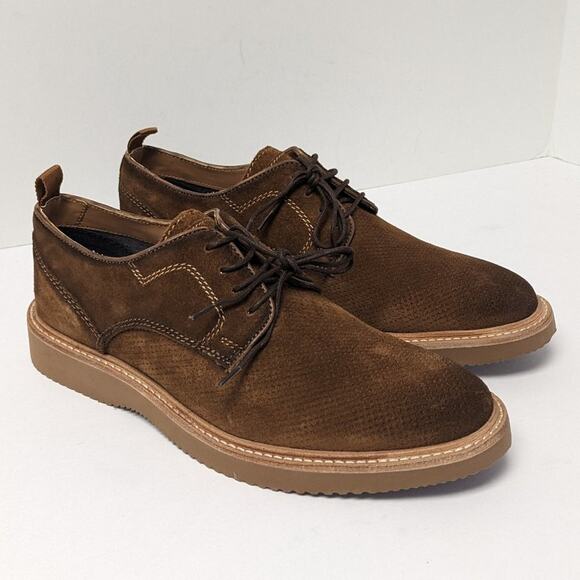 Steve Madden Voyagee Oxford, Brown Leather, Men's 8 M - Picture 1 of 6